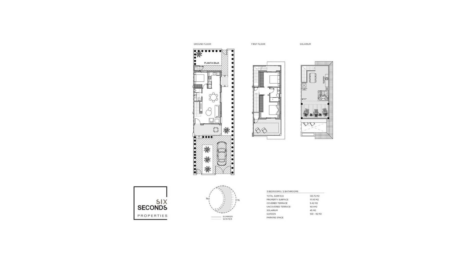 Nueva construcción  - Villa / Semi separado - Rojales - Ciudad Quesada