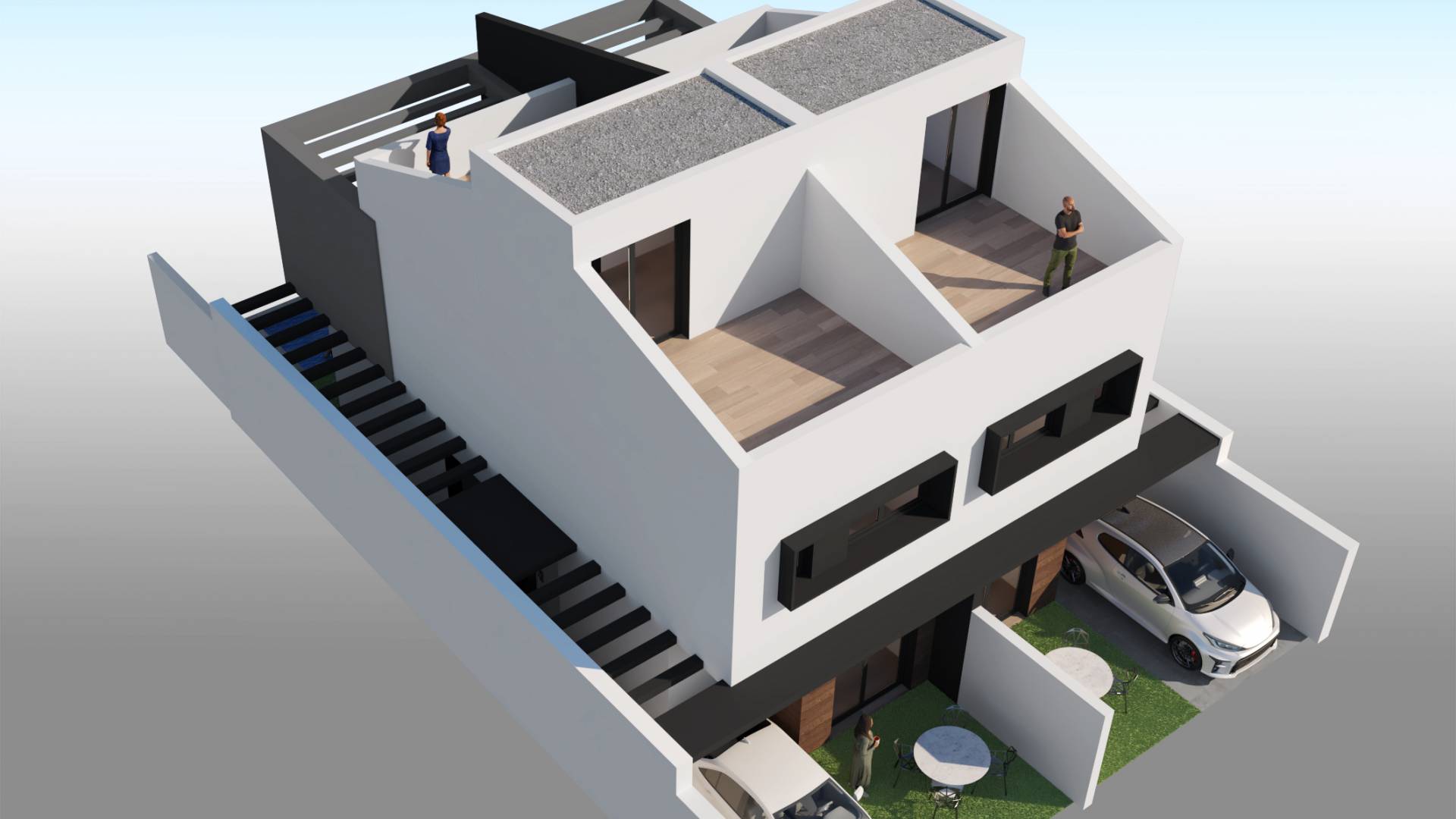 Nueva construcción  - Villa / Semi separado - San Javier