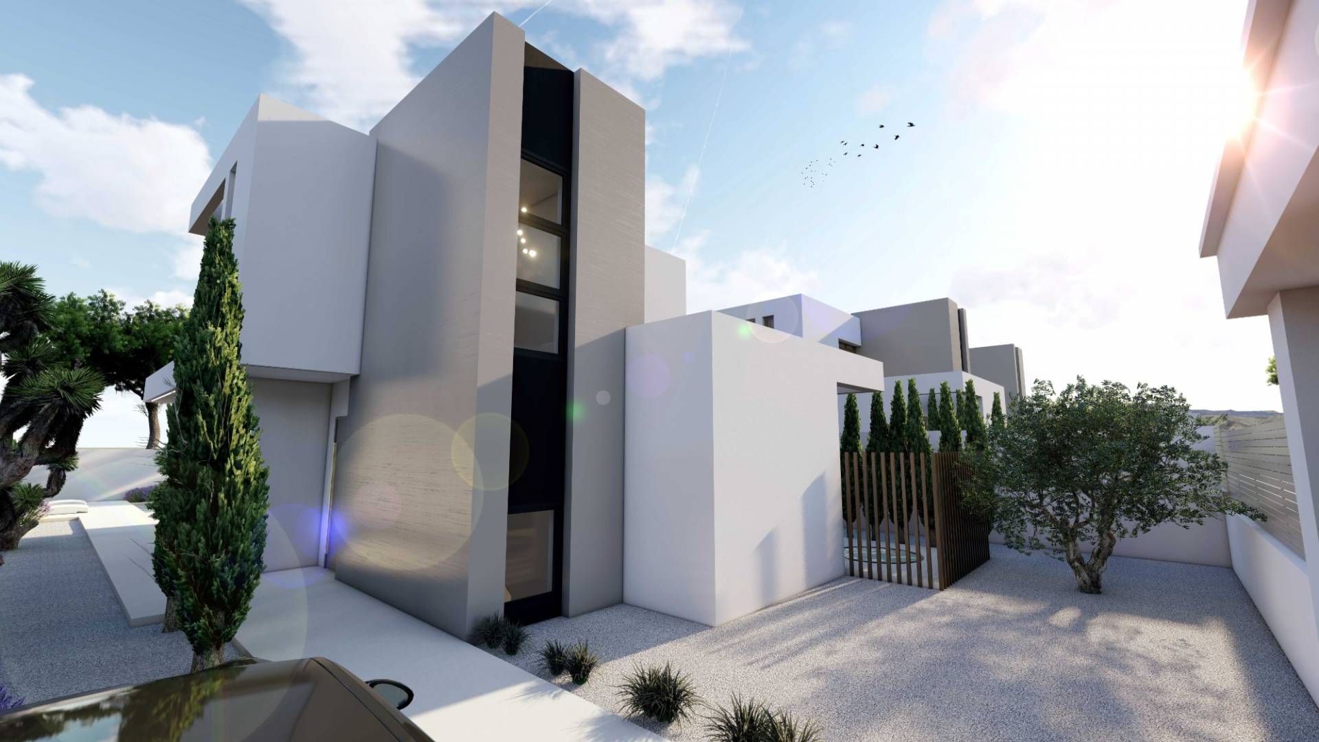 Nueva construcción  - Villa / Semi separado - San Juan Alicante - Playa de San Juan