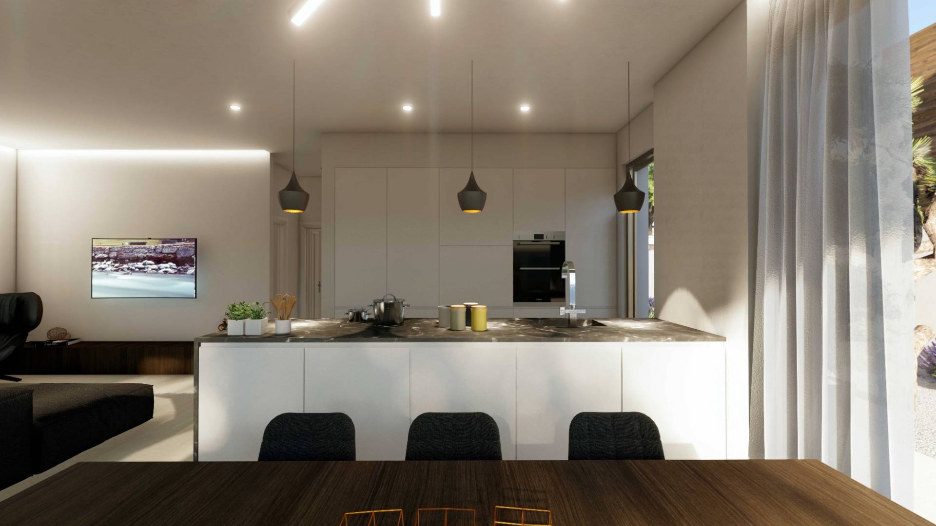 Nueva construcción  - Villa / Semi separado - San Juan Alicante - Playa de San Juan