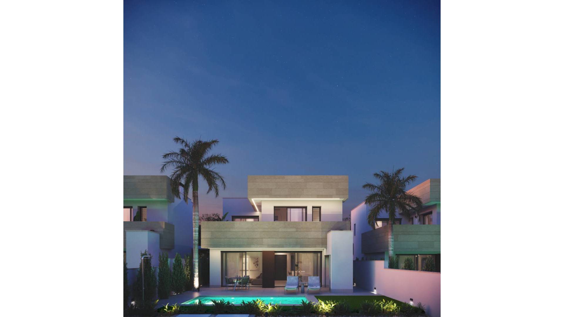 Nueva construcción  - Villa / Semi separado - Santiago de la Ribera