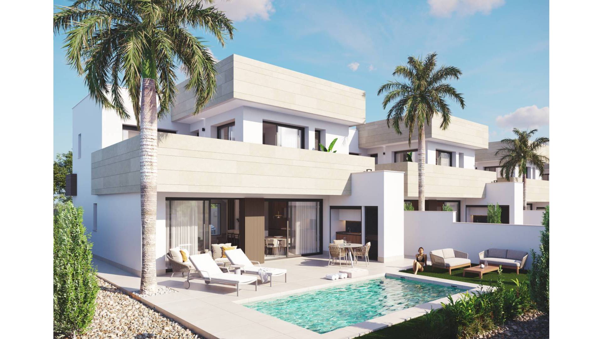 Nueva construcción  - Villa / Semi separado - Santiago de la Ribera