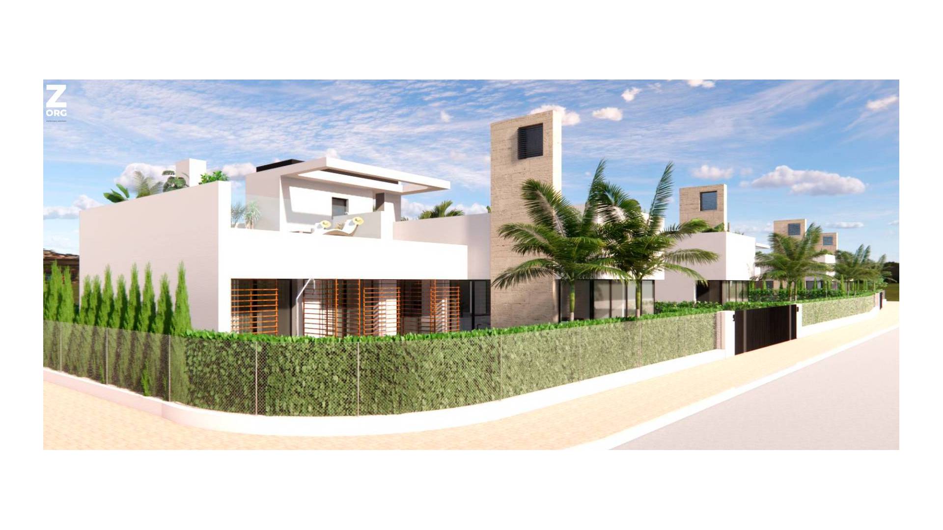 Nueva construcción  - Villa / Semi separado - Torre Pacheco - Santa Rosalia
