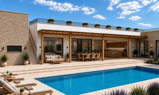 Onafhankelijke villa - Nieuw gebouw - Cabo de Palos - Cabo de Palos
