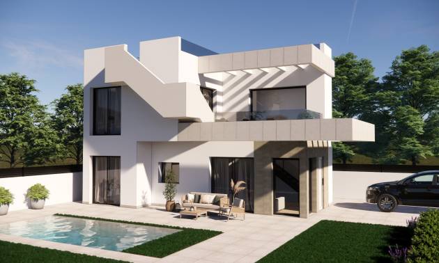 Onafhankelijke villa - Nieuw gebouw - Los Montesinos - 