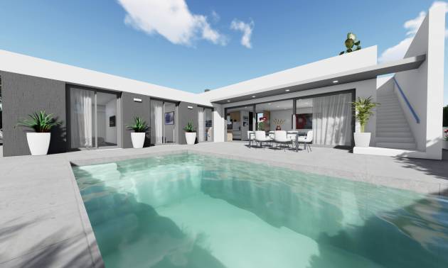 Onafhankelijke villa - Nieuw gebouw - San Juan Alicante - San Juan de los Terreros