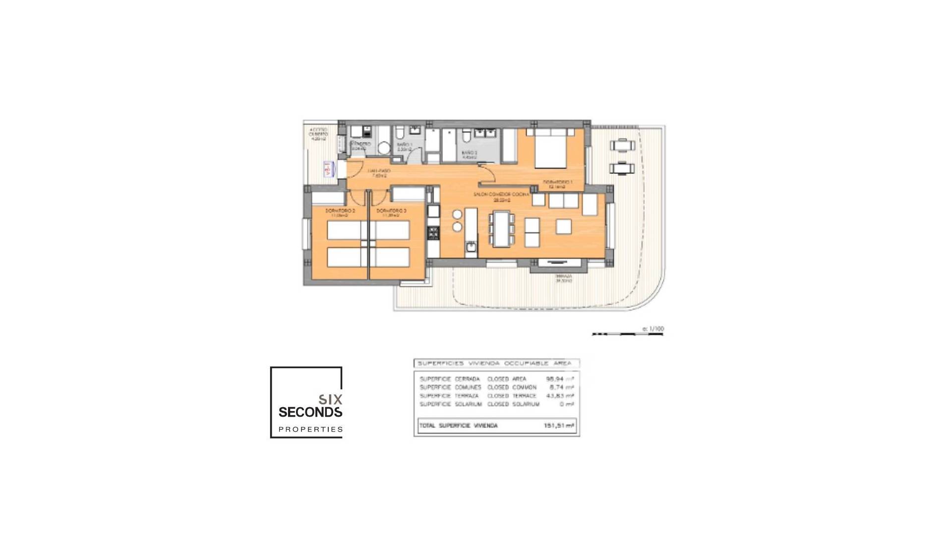Second hand - Apartment - Flat - Orihuela Costa - Playa Flamenca