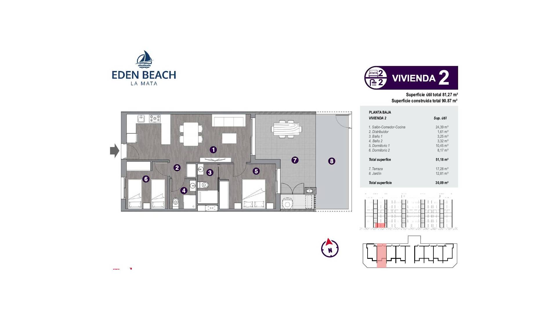 Second hand - Apartment - Flat - Torrevieja - La Mata