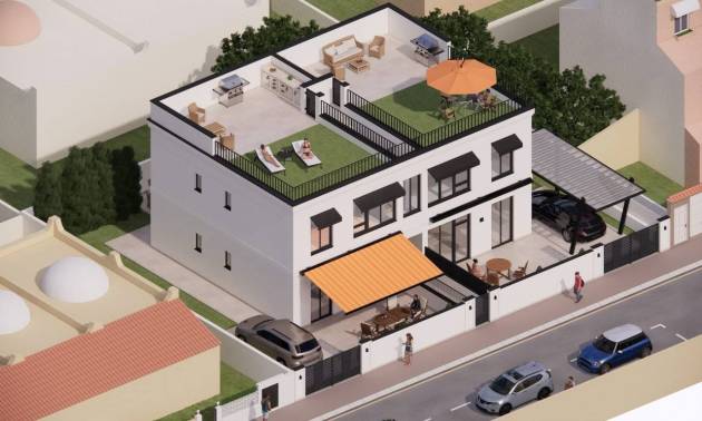 Townhouse - Neubau - Torrevieja - Acequion