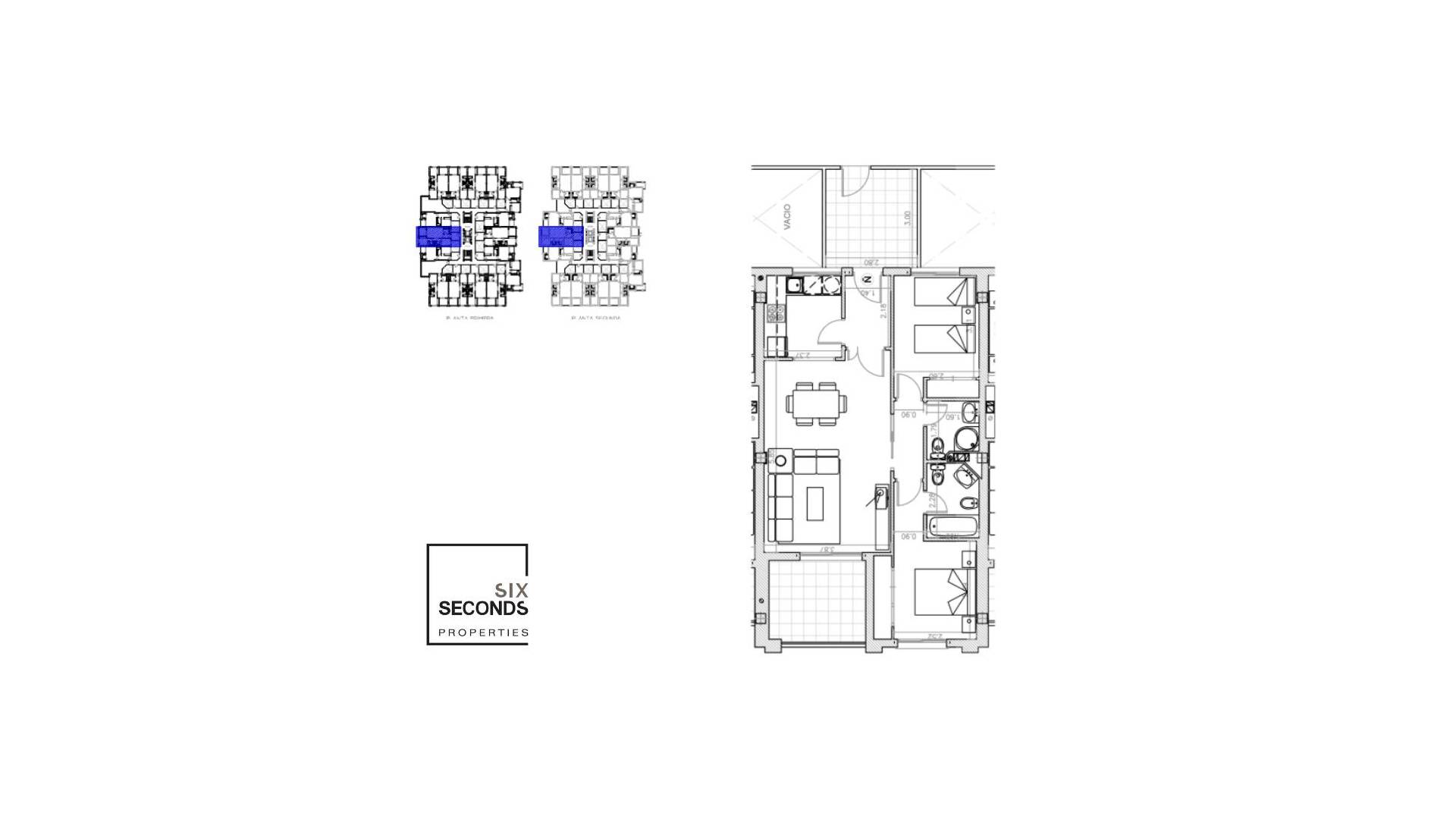 Tweedehands - Appartement - Plat - Orihuela Costa - Lomas de Cabo Roig