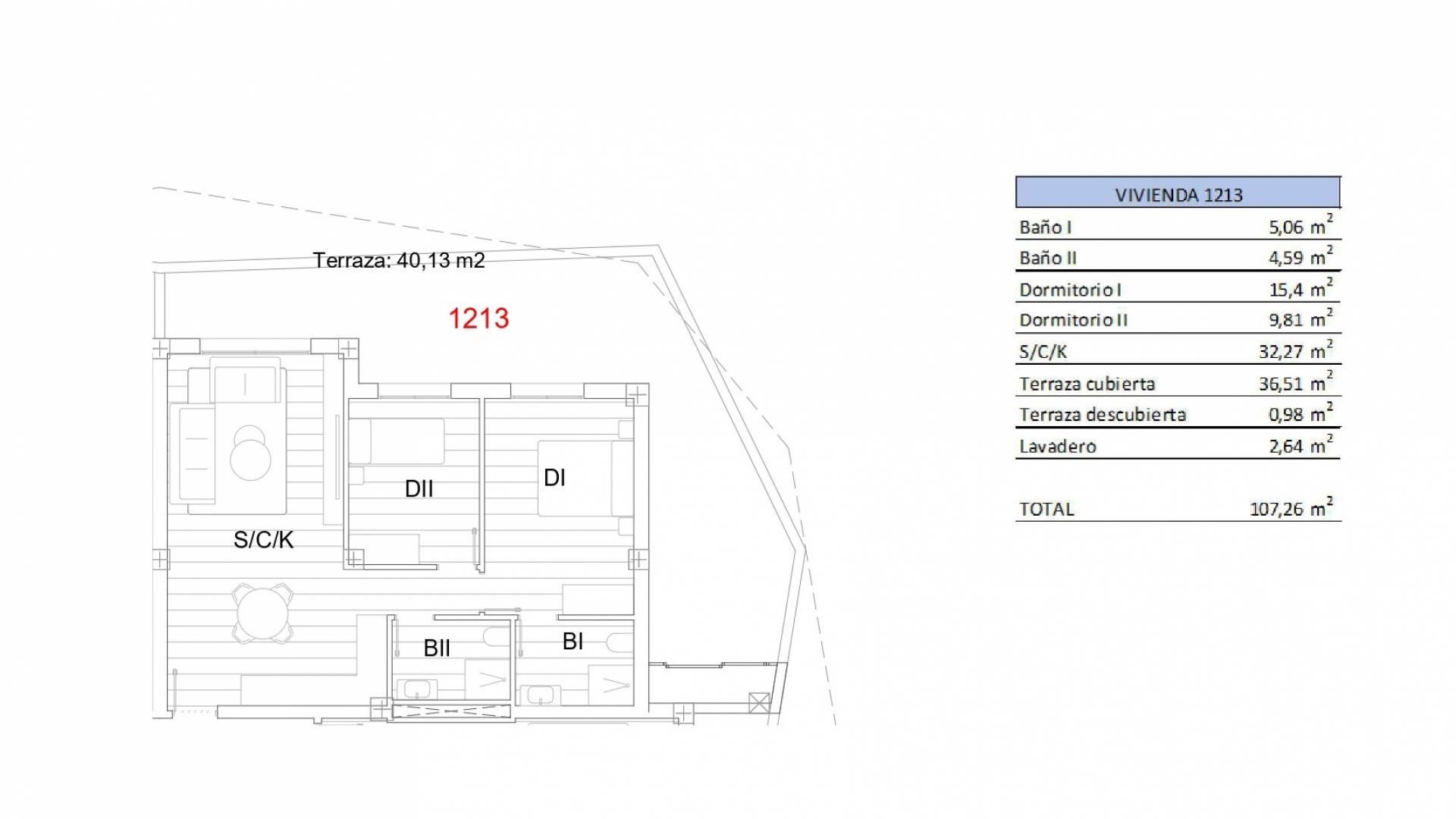 Tweedehands - Appartement - Plat - San Miguel de Salinas - 