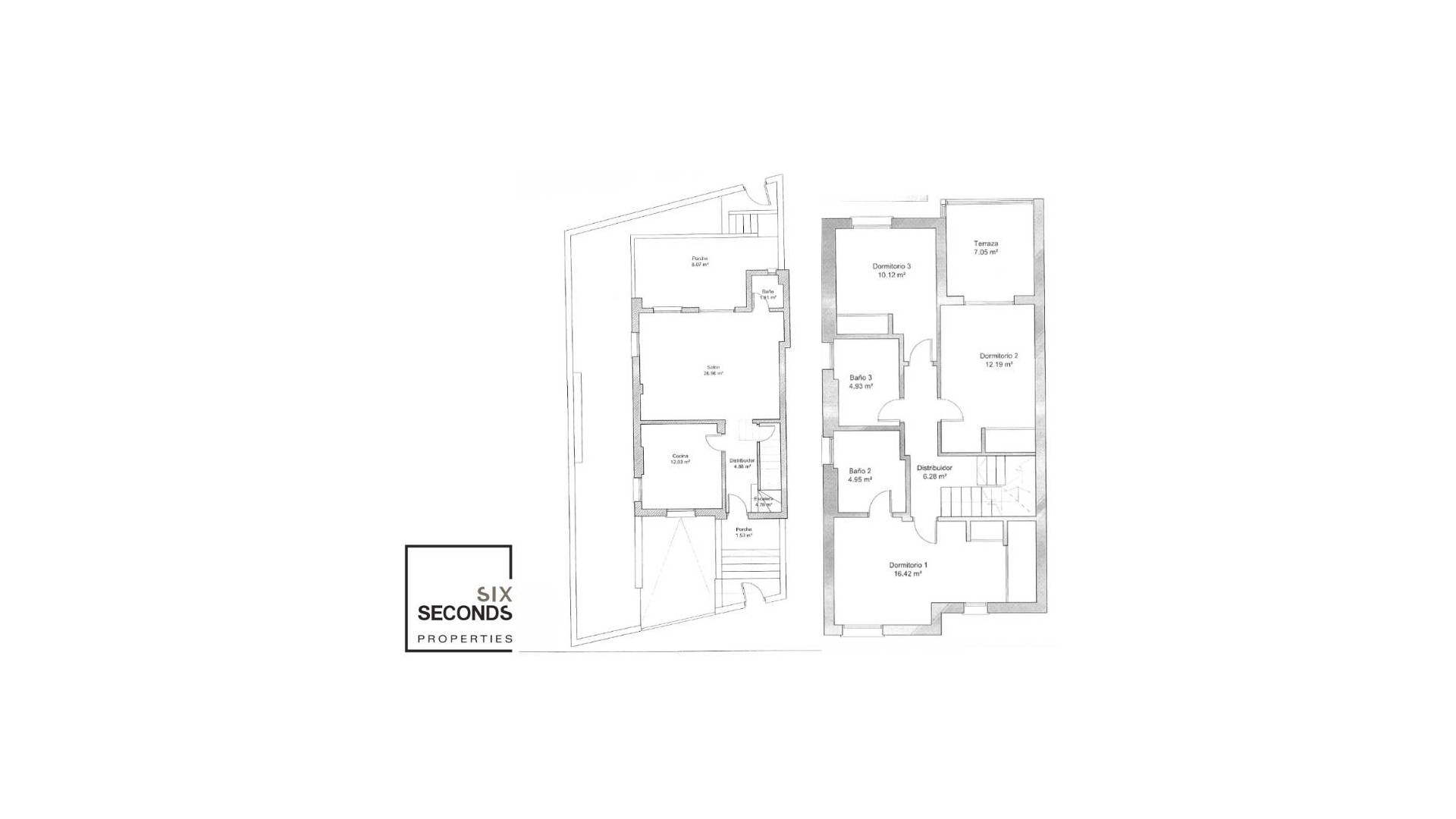 Tweedehands - Halfvrijstaande villa - Guardamar del Segura - El Moncayo