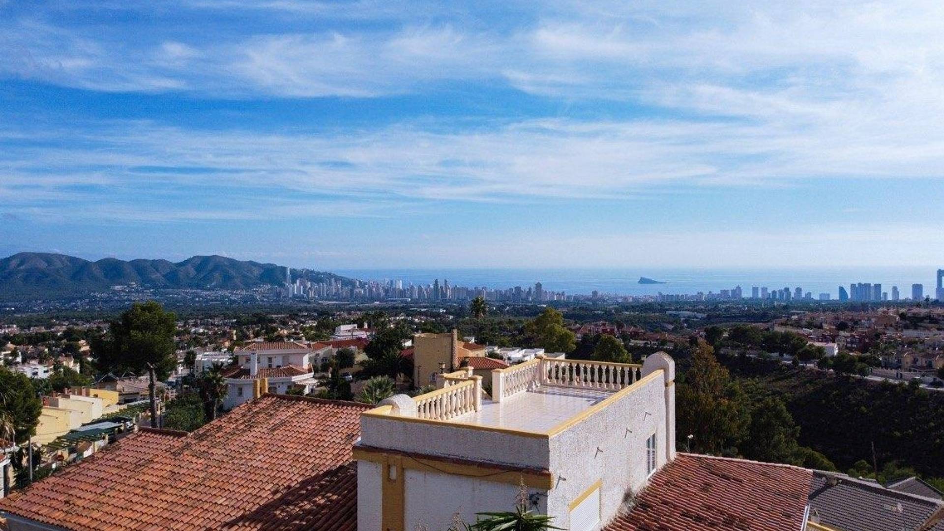 Tweedehands - Onafhankelijke villa - La Nucía - Panorama