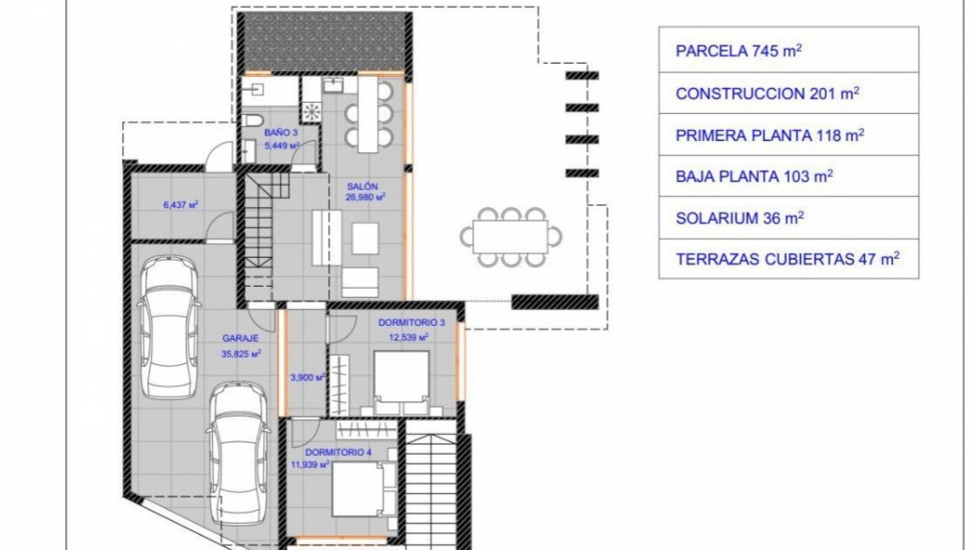 Tweedehands - Onafhankelijke villa - Torrevieja - Los Balcones - Los Altos del Edén