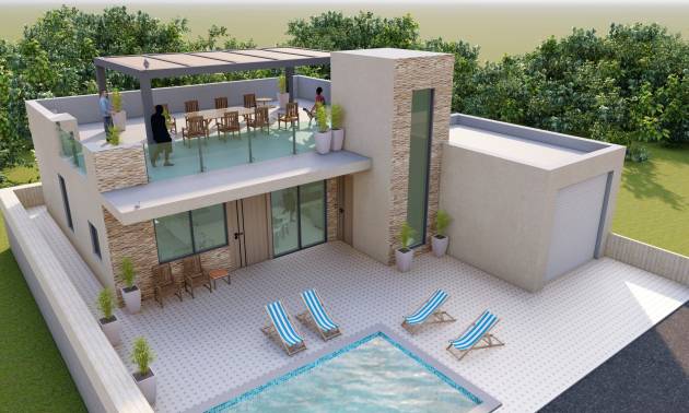 Villa indépendante - Nouvelle construction - Fuente Alamo - Fuente Alamo