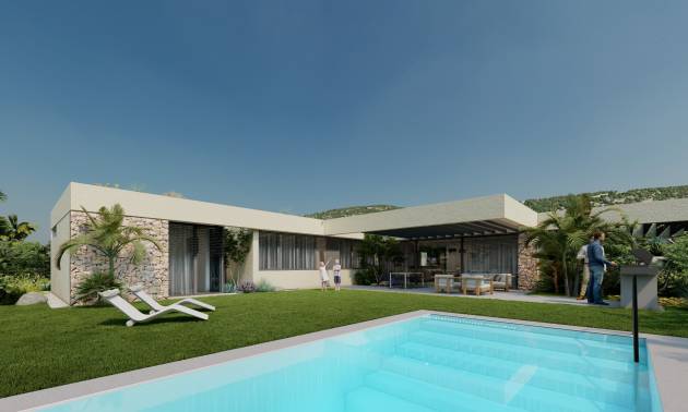Villa indépendante - Nouvelle construction - MURCIA - BAÑOS Y MENDIGO/ ALTAONA GOLF