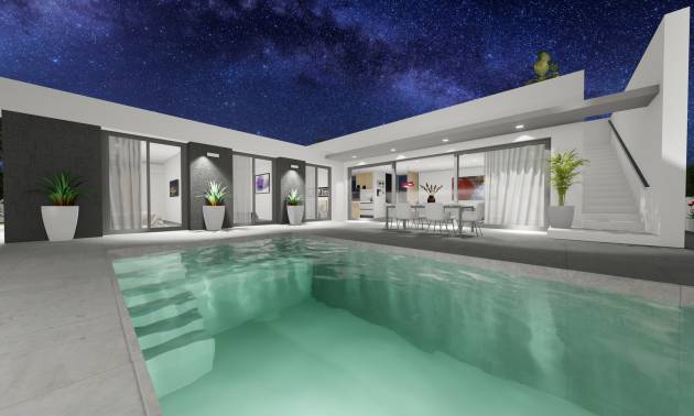 Villa indépendante - Nouvelle construction - San Juan Alicante - San Juan de los Terreros