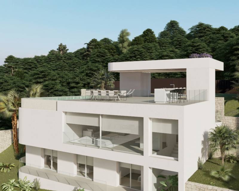 Villa independiente · Nueva construcción  · Denia · Les Marines - Las Marinas