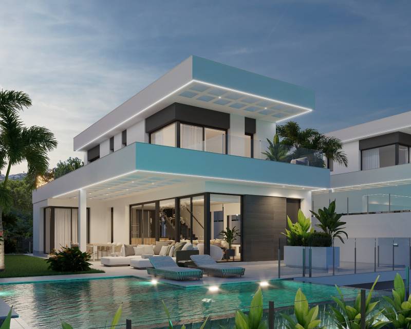 Villa independiente · Nueva construcción  · Finestrat · Sierra Cortina