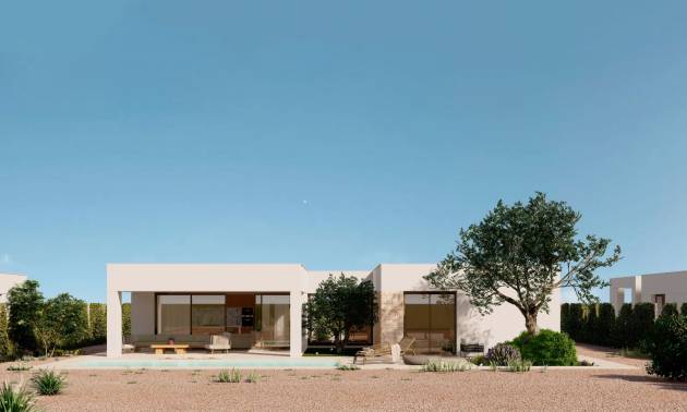 Villa independiente - Nueva construcción  - Fuente Alamo - Fuente Alamo