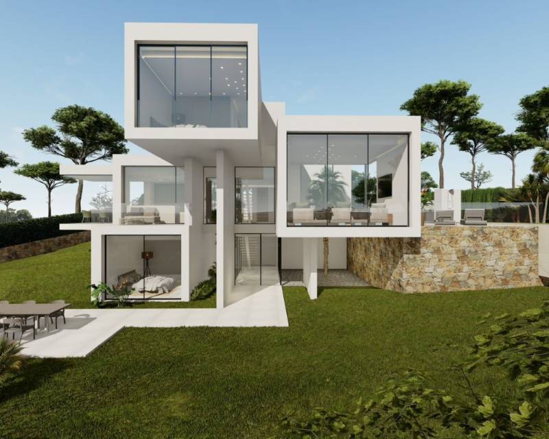 Villa independiente · Nueva construcción  · Orihuela Costa · Las Colinas Golf