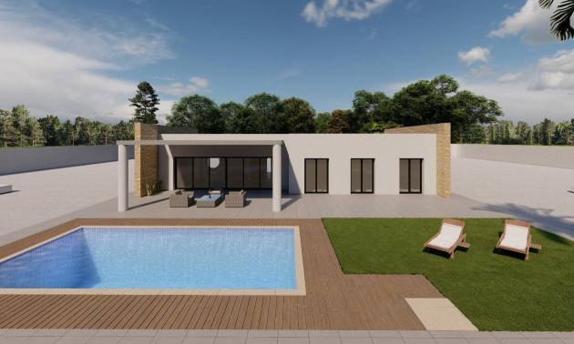 Villa independiente - Nueva construcción  - Pinoso - Pinoso