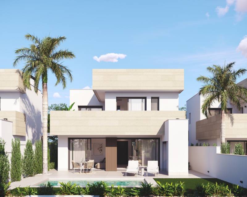 Villa independiente · Nueva construcción  · Santiago de la Ribera · Santiago de la Ribera