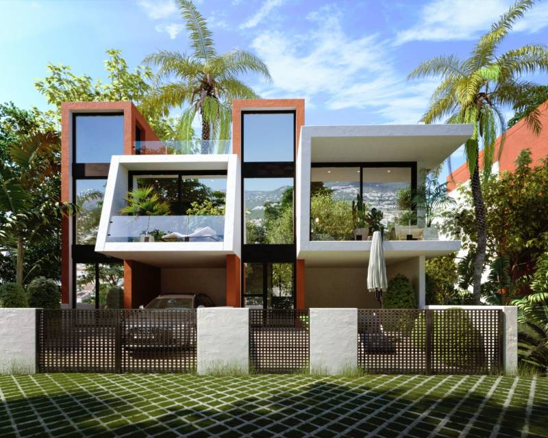 Villa / Semi détaché · Nouvelle construction · Calpe · Pueblo