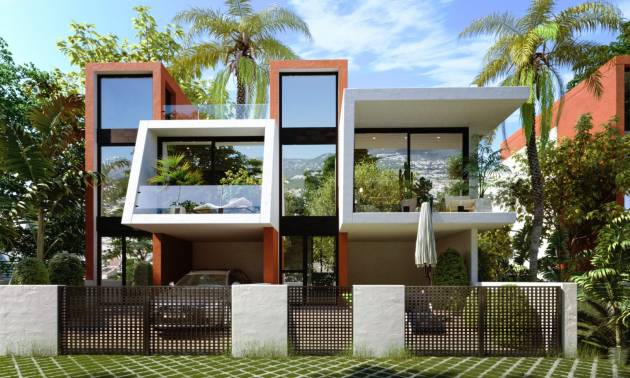 Villa / Semi détaché - Nouvelle construction - Calpe - Pueblo