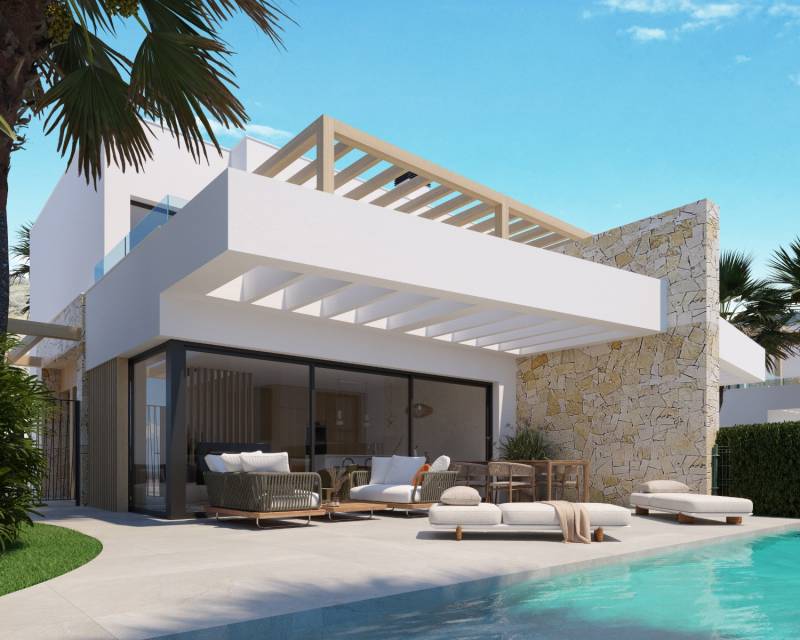 Villa semi pareada · Nueva construcción  · Monforte del Cid · Font del Llop Golf Resort