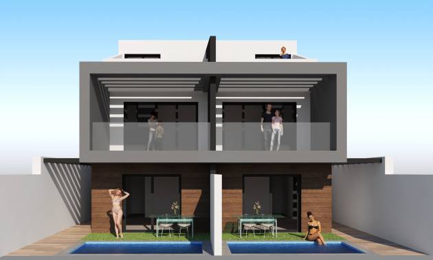 Villa semi pareada - Nueva construcción  - San Javier - San Javier