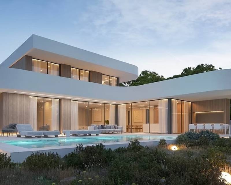 Luxurious new build villa in Moraira