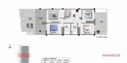 Nieuw gebouw - Townhouse - Pilar de la Horadada