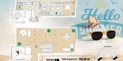 Nieuw gebouw - Penthouse - La Manga del Mar Menor - 